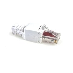 Network connector RJ45, 8p8c, UTP, cat.6, tool-free