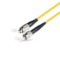 Optical patch cord FC/UPC-ST/UPC, SM, 1m, Simplex UPC-1FCST(SM)S(FW)