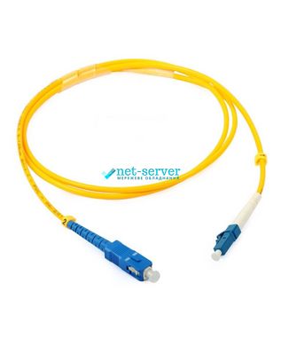 Optical patch cord SC/UPC-LC/UPC, SM, 3m, Simplex UPC-3SCLC(SM)S(ON)