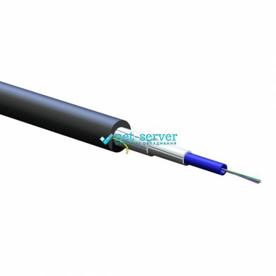 Fiber optic cable U-BQ(ZN)BH, 12G50, OM3, LSZH™/FRNC, monotube, diel. protection, Corning 012TSZ-T3180D2G