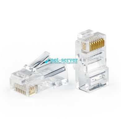 Network connectors RJ45, 8p8c, UTP, cat.5e, 1pc A-MO8/8SF, Kingda KDPG8016