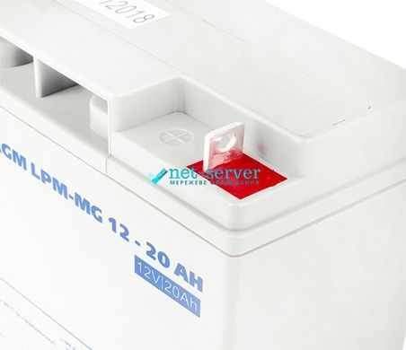 Фото Акумулятор мультигелевий AGM LPM-MG 12 &ndash; 20 AH &ndash; купити з доставкою по Україні в інтернет-магазині Net-server