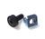 Mounting kit (black screw 20mm + nut + washer)