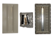 Встраиваемый щит 18 модулей с прозрачной дверцой COSMOS Hager VR118PD