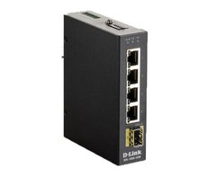 Industrial switch D-Link DIS-100G-5SW 4xGE, 1xSFP, Unmanaged