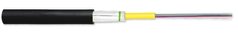 Fiber optic cable A-DQ(ZN)(SR)H, 8E9, FRNC, corrugated armor, Corning FWCT01-S0008-U004