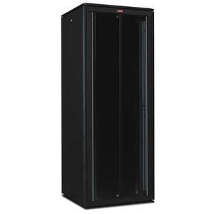 Фото Шафа комутаційна підлогова 42U 600х800 (Ш*Г) Hypernet FNC8-42U-FLAT-BLACK &ndash; купити з доставкою по Україні в інтернет-магазині Net-server