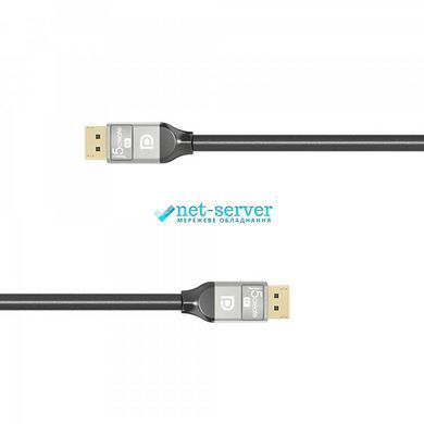Фото Кабель DisplayPort V1.4, 8K 60Hz, 2 м j5create JDC43-N &ndash; купить с доставкой по Украине в интернет-магазине Net-server