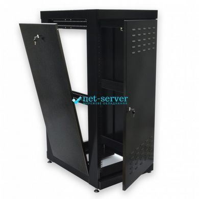 Photo of Floor-standing server cabinet 19", 33U, 610x865mm (W*D), knockdown, black, UA-MGSE3368MB &ndash; buy online with delivery across Ukraine at Net-server