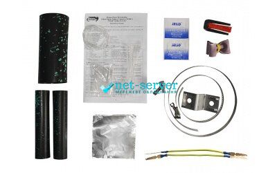 Optical sleeve 12-24 fibers, 2 splice cassettes Crosver FOSC-S