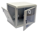 Шкаф серверный настенный 19", 9U, 507х600х350мм (В*Ш*Г), разборной, серый, UA-MGSWA935G