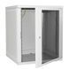 Серверна шафа IP 19" 22U 600x600 розбірна, загартоване скло, сіра