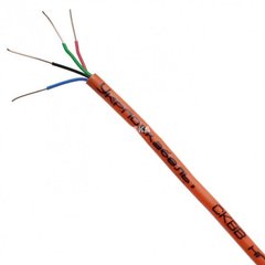 Сигнальний кабель СКВВ (ПСВВ) 4x0.4 бухта 100м Dialan (оранжевий)