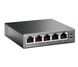 Комутатор TP-LINK TL-SF1005P 5xFE/4xPoE 56W, некерований, настільний