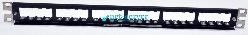 Photo of Modular patch panel 19", 24 ports, 1U, Mini-Com, Panduit CP24BLY &ndash; buy online with delivery across Ukraine at Net-server