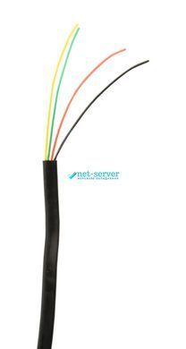 Photo of Telephone cable Cablexpert TC1000S 100 m, flat multi-core cable for telephone lines, landline connection and low-current systems, black color, coil, TC1000S-100M-B &ndash; buy online with delivery across Ukraine at Net-server