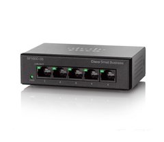 Коммутатор Cisco SB SF110D-05 5-Port 10/100 Desktop Switch