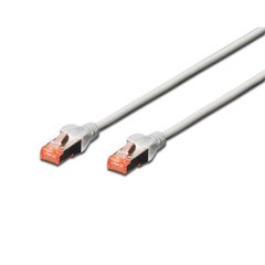 Patch-cord molded 0.5m, cat.5e, F-UTP, AWG 26/7, gray DIGITUS DK-1521-005