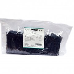Atmosphere-resistant tie 99 x 3.6 mm, 1000 pcs, black, Panduit PLT1M-M0