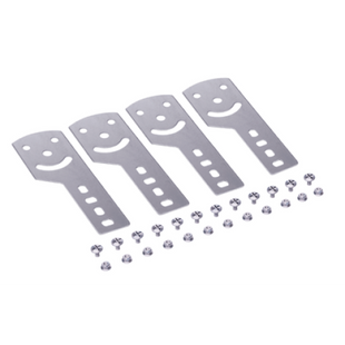 Photo of Mounting plate DKC GSV height 80 mm, Sendzimir hot-dip galvanized &ndash; buy online with delivery across Ukraine at Net-server