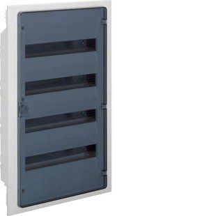 Photo of Built-in internal switchboard 72 modules with transparent door COSMOS Hager VF418TD &ndash; buy online with delivery across Ukraine at Net-server