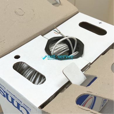 Photo of Twisted pair U/UTP, cat.5e, AWG 24, PVC, white, CMS-UU5E-IEWH &ndash; buy online with delivery across Ukraine at Net-server