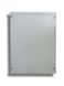 Wall-mounted cabinet 12U, 19", 640x600x350mm (H*W*D), dismountable, black, UA-MGSWL1235B