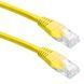Патч-корд мережевий UTP Cat 5e Cablexpert PP12-3M/Y, 3 м, жовтий, RJ45-RJ45, литий, 50u