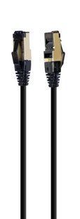 Фото Патч-корд Cat 8 Cablexpert 15 м S/STP LSZH CU RJ415 чорний PP8-LSZHCU-BK-15M &ndash; купити з доставкою по Україні в інтернет-магазині Net-server