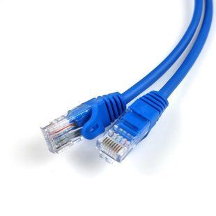 Photo of Patch cord 0.5m, UTP, cat.5e, RJ45, copper, blue CORD-0.5M-BLUE &ndash; buy online with delivery across Ukraine at Net-server