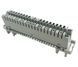 Non-opening plinth, 10 pairs, universal, numbering from 0 to 9