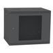 Серверный шкаф IP 19" 9U 600x450 разборной, перфорированный, черный