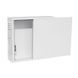 Vandal-proof cabinet 500x550x250, mortise lock, cabinet door