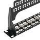 Modular patch panel 19", 48 ports, 1U, Keystone, L&W LW-PP71