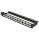 Modular patch panel 19", 48 ports, 1U, Keystone, L&W LW-PP71