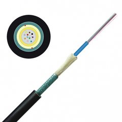Fiber optic cable A-D(ZM)(SG)2Y, 4E9, OS2, monotube, steel armor, 2 steel wires, Corning 008EEC-13122A20