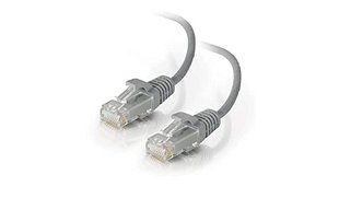 Фото Патч-корд 5м, RJ45, сat.5e, UTP, 24AWG, CU, серый Kingda KD-PAUT3500GY &ndash; купить с доставкой по Украине в интернет-магазине Net-server
