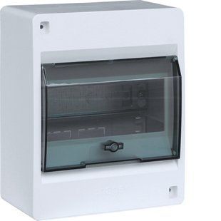 Photo of External panel 6 modules with transparent door Hager Cosmos VD106TD &ndash; buy online with delivery across Ukraine at Net-server