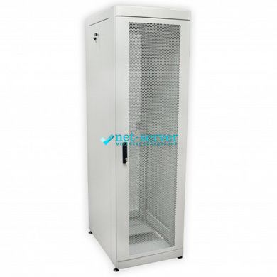 Floor-standing server cabinet 19", 42U, 2020x610x865mm (W*D), knockdown, gray, UA-MGSE4268MPG
