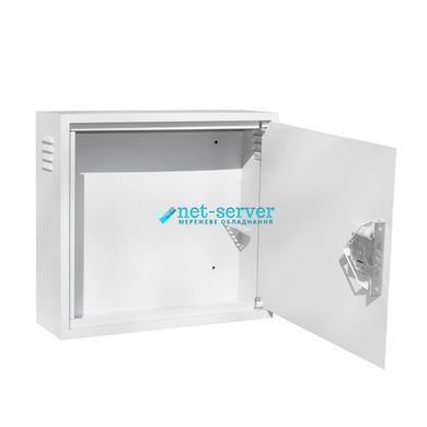 Vandal-proof cabinet 500x550x150 hinged deadbolt lock