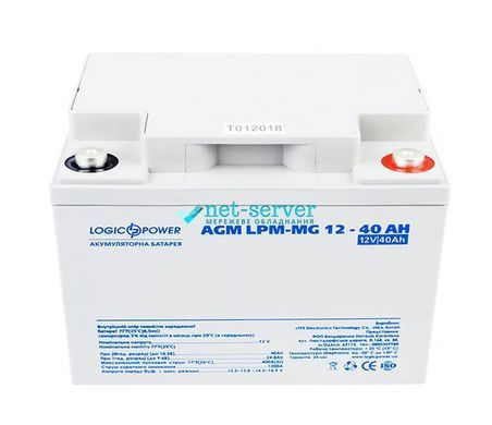 Photo of Multi-gel battery AGM LPM-MG 12 &ndash; 40 AH &ndash; buy online with delivery across Ukraine at Net-server
