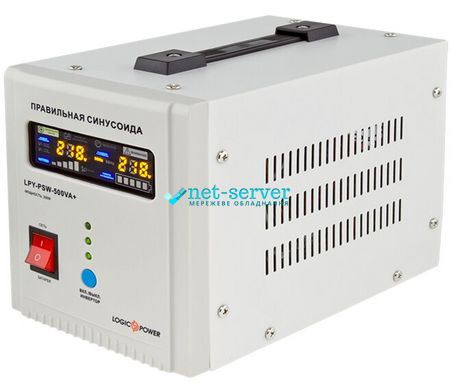 Uninterruptible power supplies (UPS) Logicpower LPY-PSW-500VA+(350W)5A/10A with correct 12V sine wave