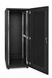 Шкаф серверный напольный IP 33U 600x800, стеклянные двери, черный, С-33U-06-08С-BK