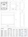 External panel 6 modules with transparent door Hager Cosmos VD106TD