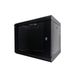 Wall-mounted cabinet 19" 9U 600x350 (W*D), knockdown, black, Hypernet WMNC-35-9U-FLAT-BLACK