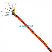 Сигнальний кабель СКВВ (ПСВВ) 8x0.4 бухта 100м Dialan (оранжевий)