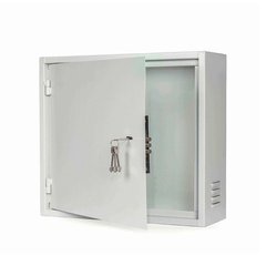 Vandal-proof cabinet 500x550x250 hinged suvald lock