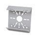 Metal bracket single ATIS gray