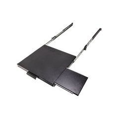 Pull-out shelf for keyboard and mouse 1U depth 700-1000mm