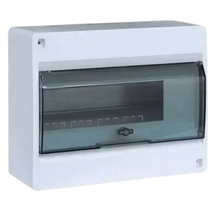 Photo of External panel 10 modules with transparent door Hager Cosmos VD110TD &ndash; buy online with delivery across Ukraine at Net-server